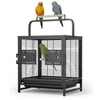 Small Bird Cage Lightweight Metal Portable for Travel