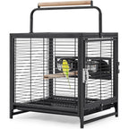 Small Bird Cage Lightweight Metal Portable for Travel